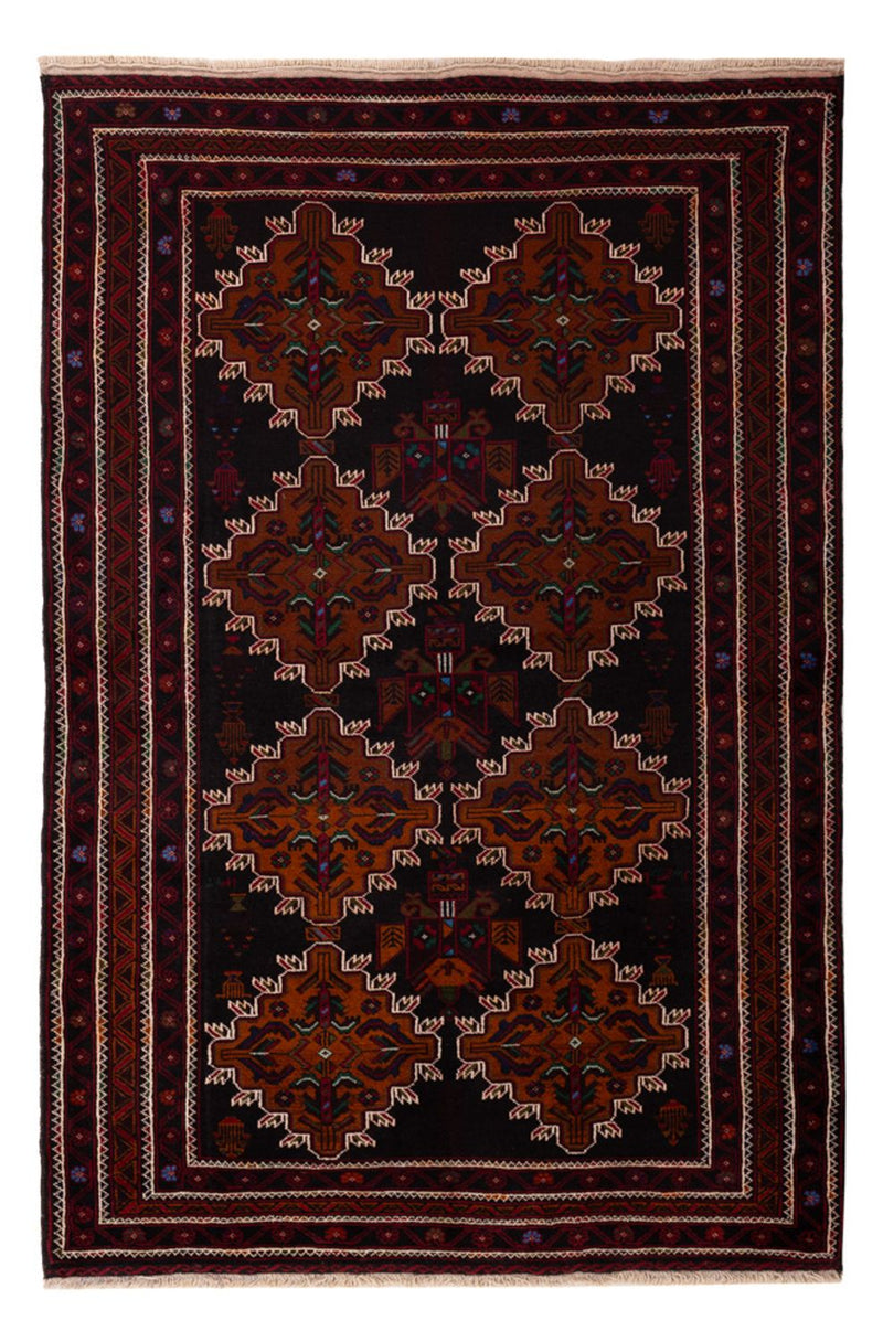 Belutsch Rug - 192 x 127 cm - dark red