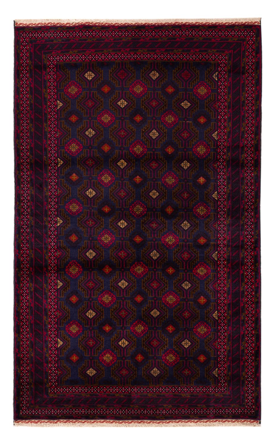 Belutsch Rug - 194 x 122 cm - dark red