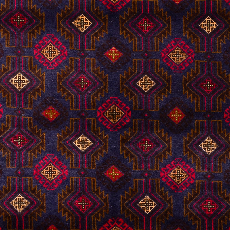 Belutsch Rug - 194 x 122 cm - dark red