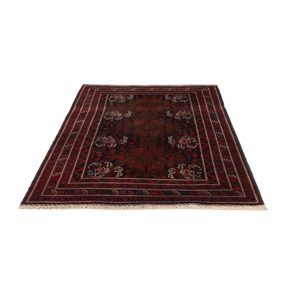 Belutsch Rug - 202 x 119 cm - dark red