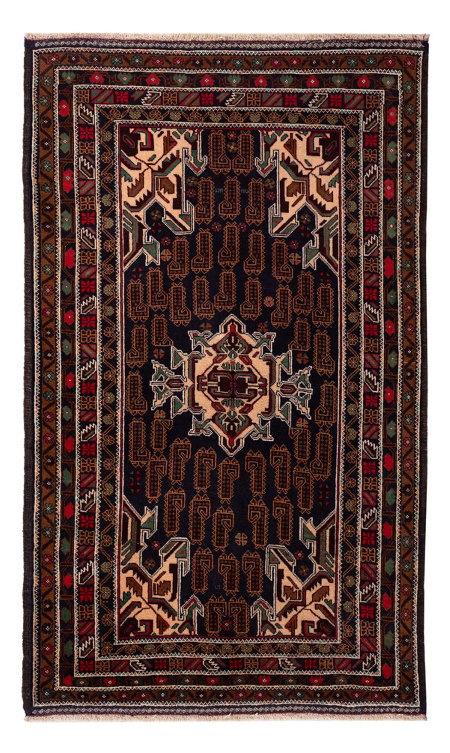 Belutsch Rug - 192 x 112 cm - dark beige