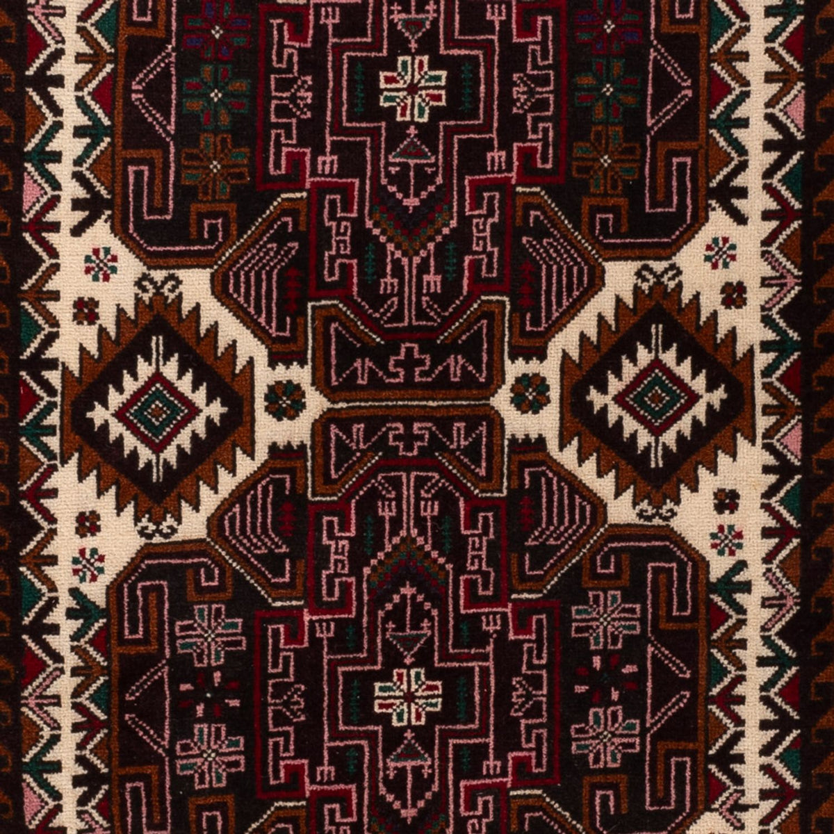 Belutsch Rug - 199 x 115 cm - dark beige