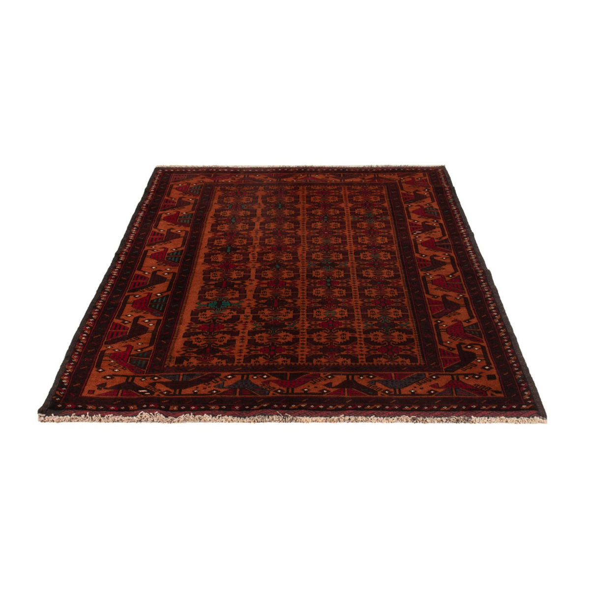 Belutsch Rug - 190 x 126 cm - dark red