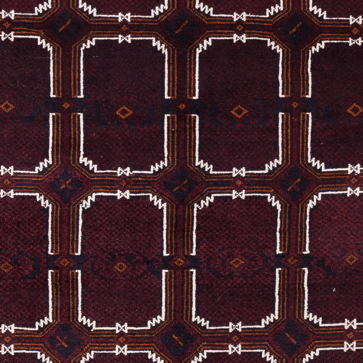 Belutsch Rug - 207 x 130 cm - dark brown