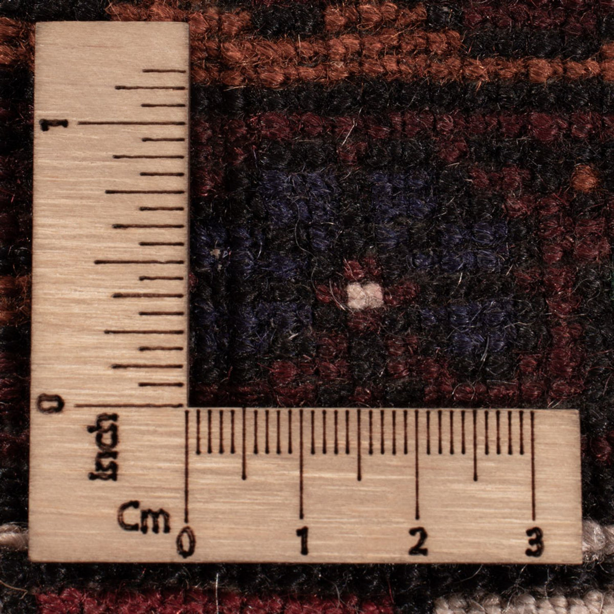 Belutsch Rug - 198 x 123 cm - dark red