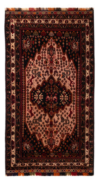 Runner Belutsch Rug - 193 x 110 cm - light red