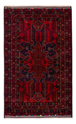 Belutsch Rug - 184 x 116 cm - dark red