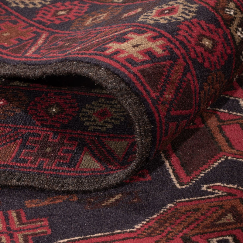 Belutsch Rug - 184 x 116 cm - dark red