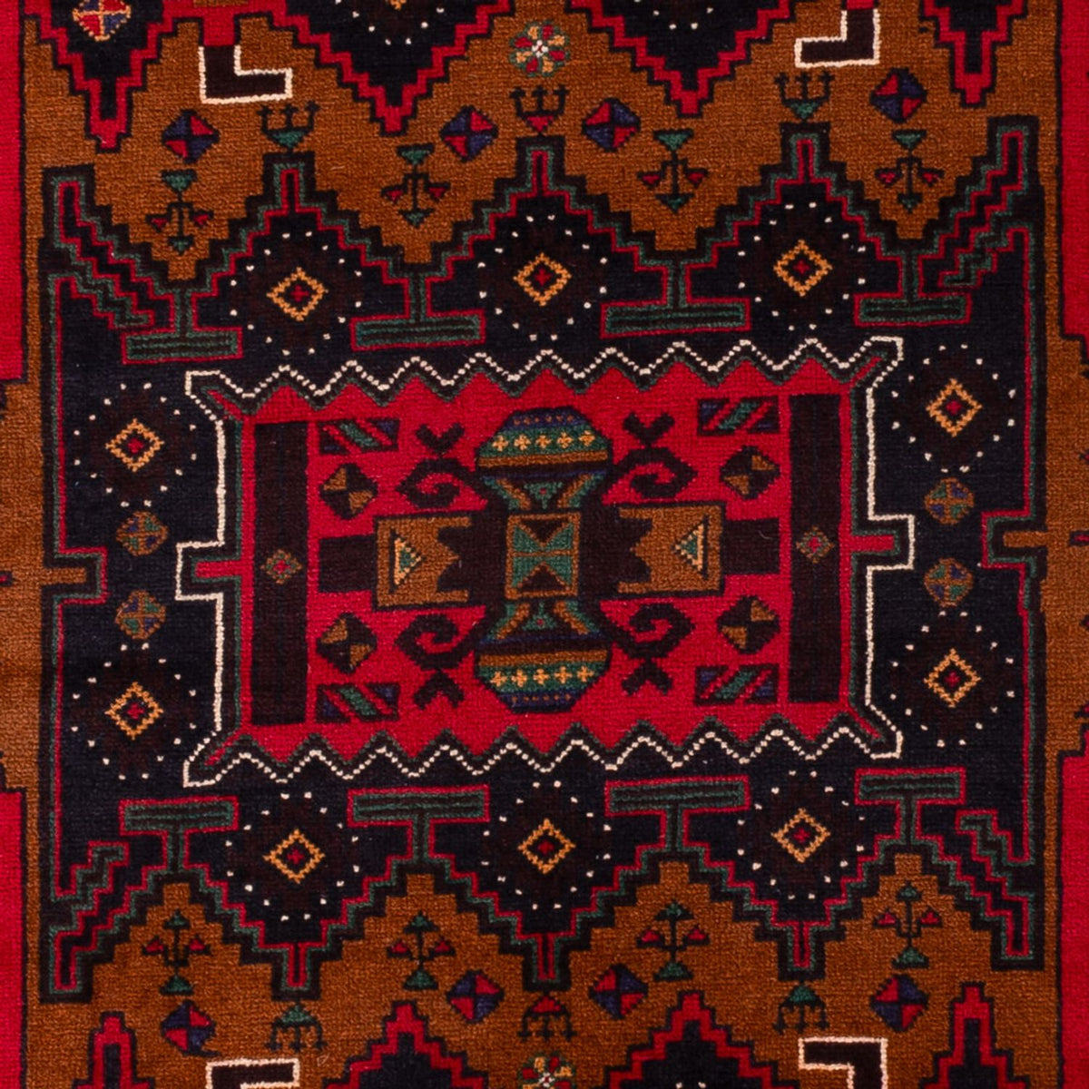 Belutsch Rug - 195 x 117 cm - dark red