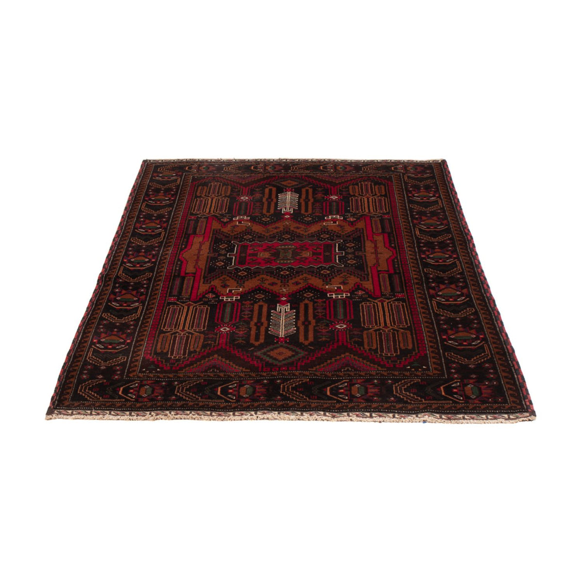 Belutsch Rug - 195 x 117 cm - dark red