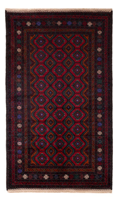 Belutsch Rug - 203 x 120 cm - dark red