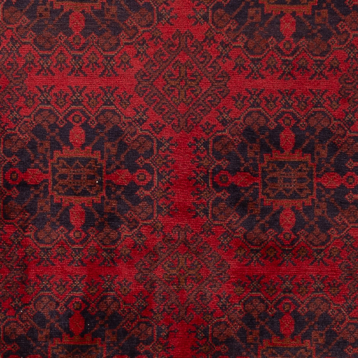 Afghan Rug - Kunduz - 197 x 127 cm - red