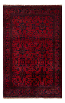 Afghan Rug - Kunduz - 200 x 125 cm - red