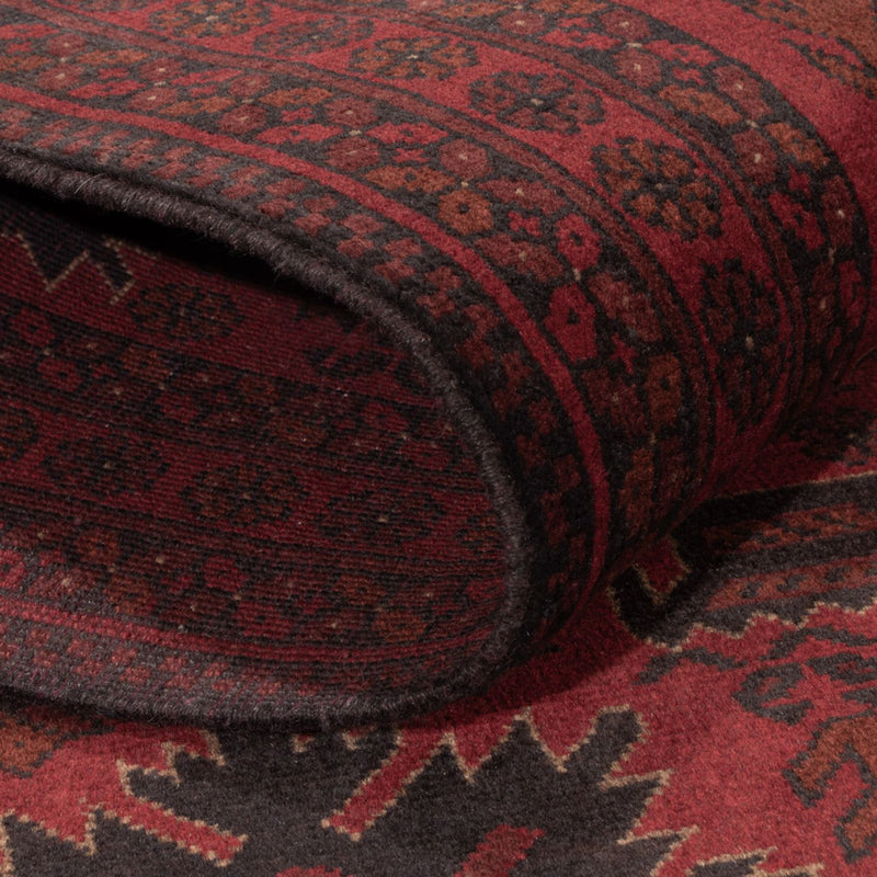 Afghan Rug - Kunduz - 197 x 125 cm - red