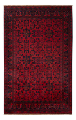 Afghan Rug - Kunduz - 203 x 128 cm - red