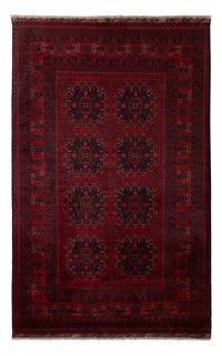 Afghan Rug - Kunduz - 202 x 127 cm - red