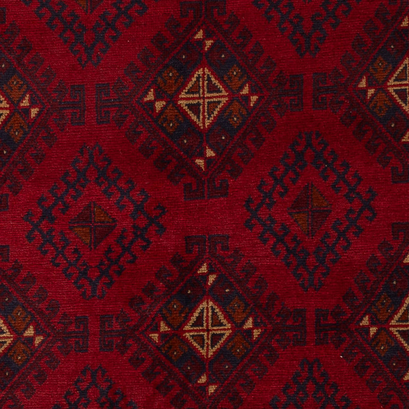 Afghan Rug - Kunduz - 207 x 125 cm - red