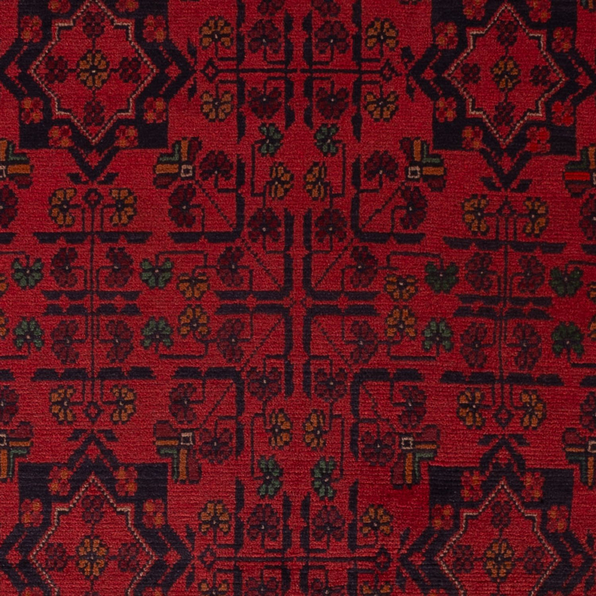 Afghan Rug - Kunduz - 196 x 120 cm - red