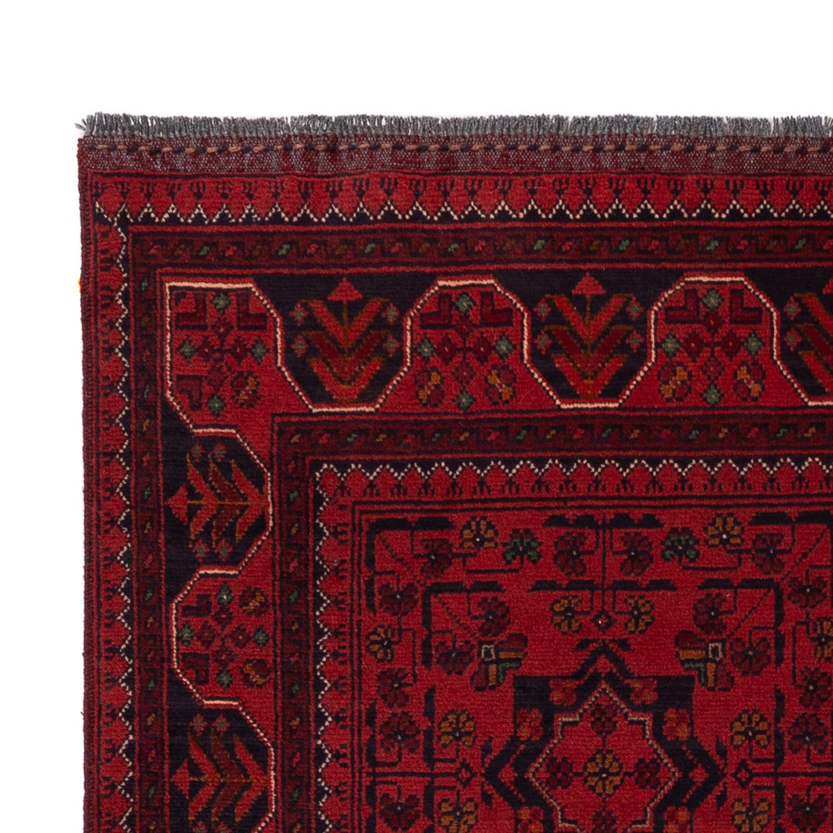 Afghan Rug - Kunduz - 196 x 120 cm - red