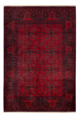 Afghan Rug - Kunduz - 194 x 125 cm - red