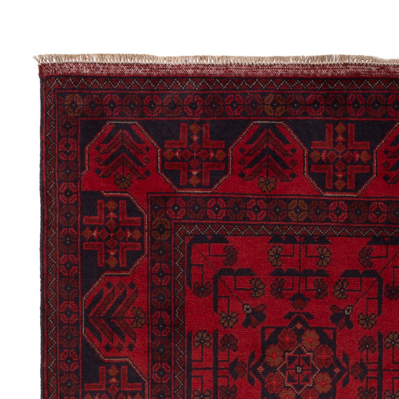 Afghan Rug - Kunduz - 198 x 126 cm - red