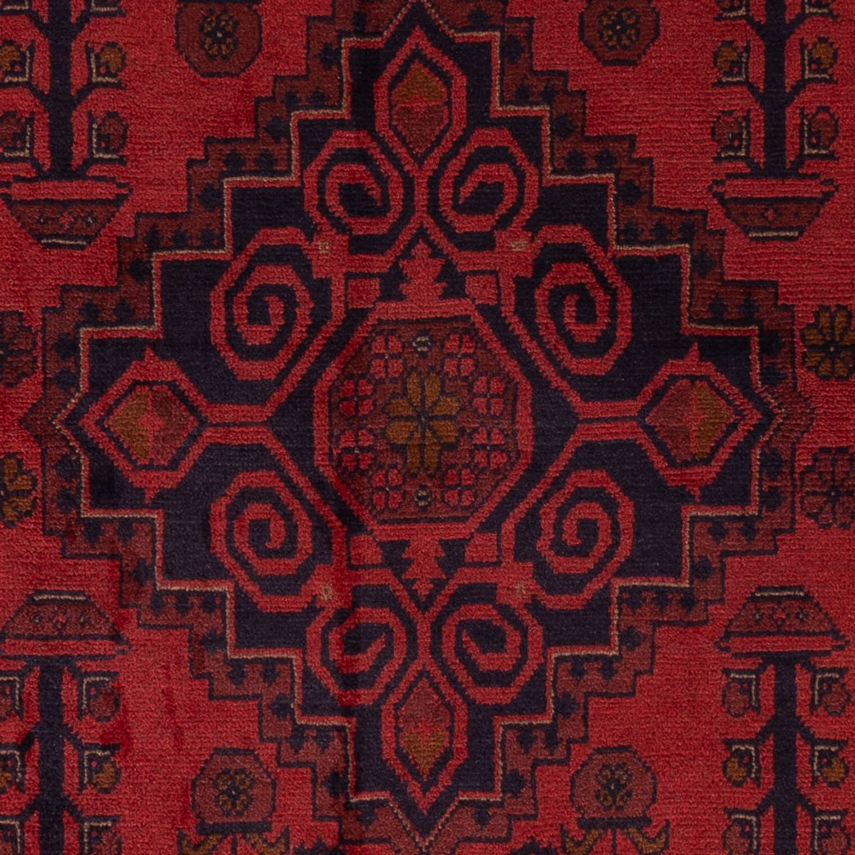 Afghan Rug - Kunduz - 192 x 122 cm - red
