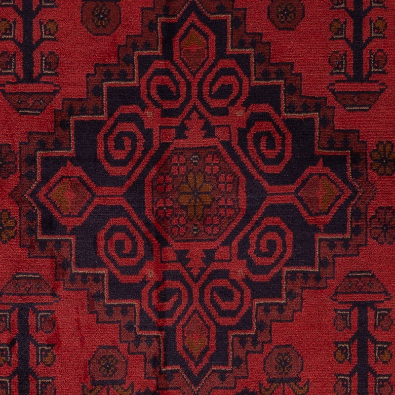 Afghan Rug - Kunduz - 192 x 122 cm - red