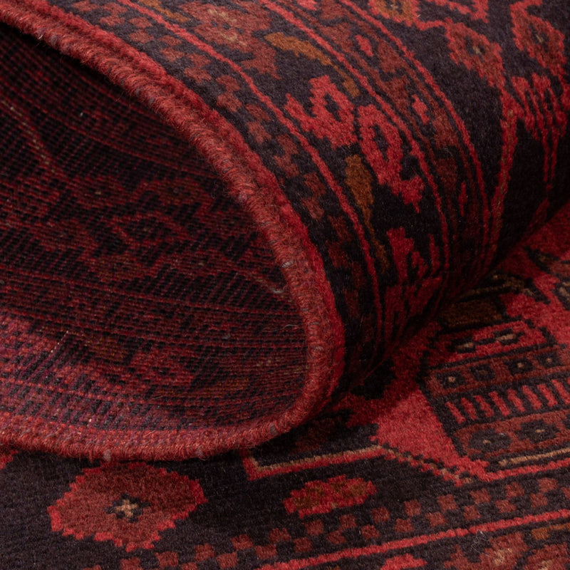 Afghan Rug - Kunduz - 192 x 122 cm - red