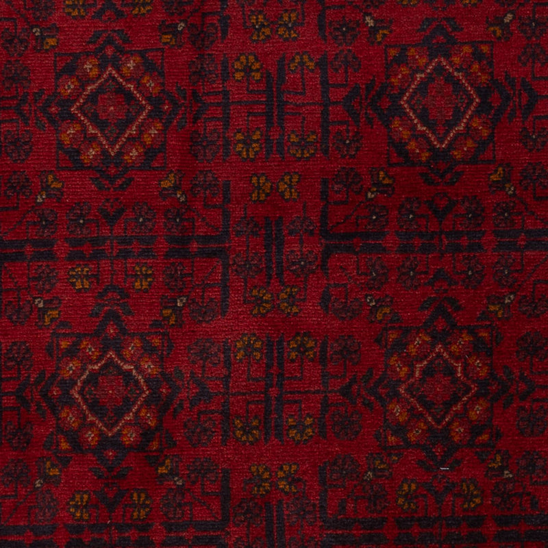 Afghan Rug - Kunduz - 197 x 127 cm - dark red