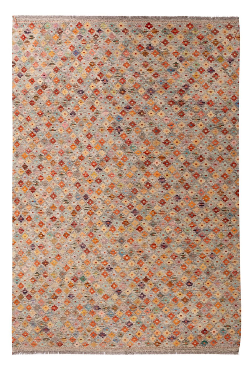 Kelim Rug - Splash - 307 x 208 cm - multicolored