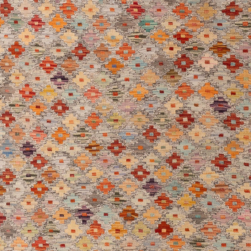 Kelim Rug - Splash - 307 x 208 cm - multicolored
