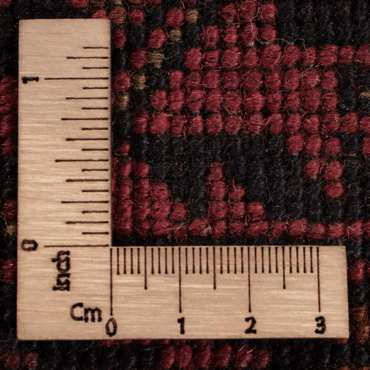 Afghan Rug - Kunduz - 200 x 127 cm - dark red