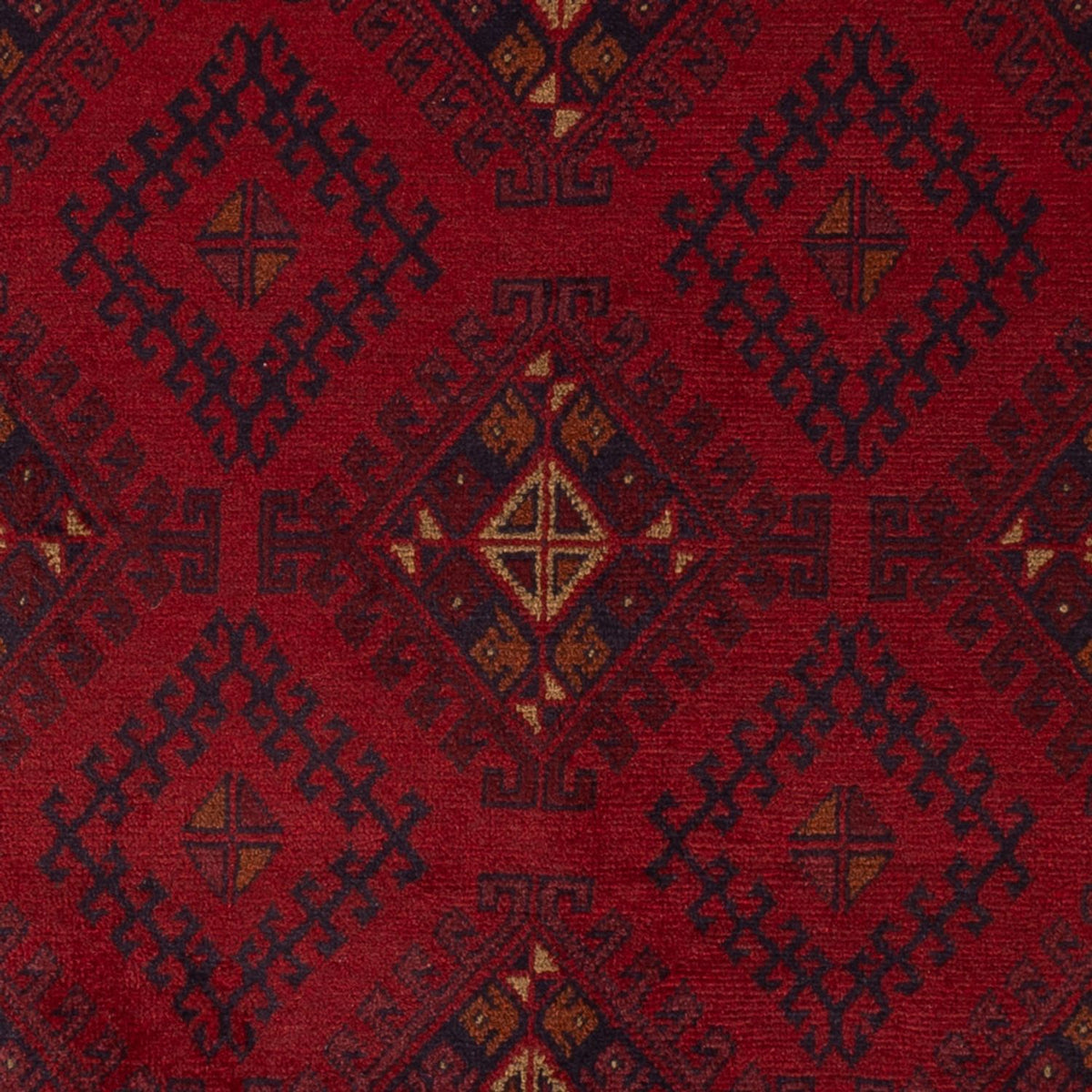 Afghan Rug - Kunduz - 195 x 125 cm - dark red
