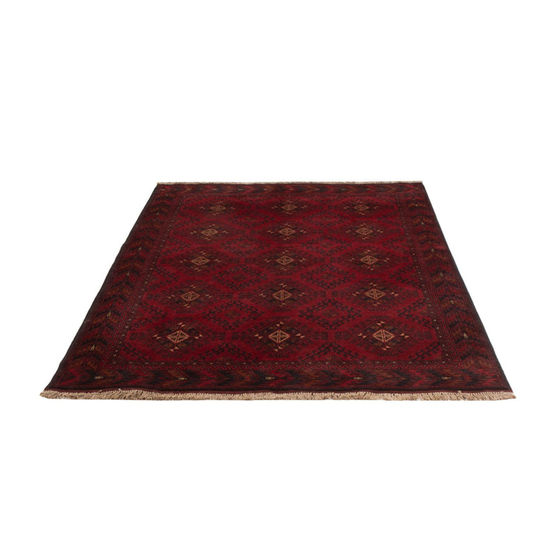 Afghan Rug - Kunduz - 195 x 125 cm - dark red