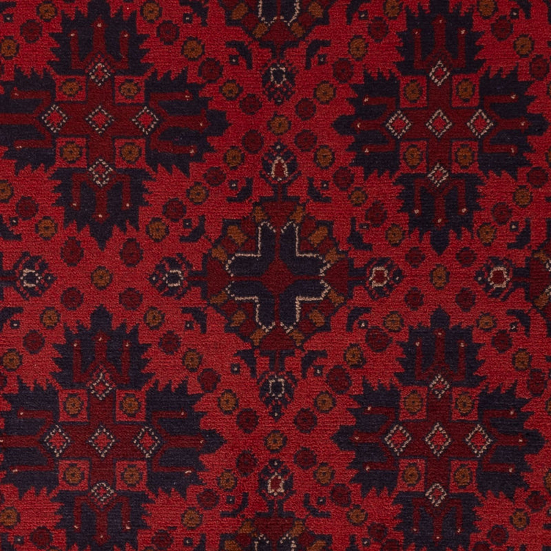 Afghan Rug - Kunduz - 198 x 124 cm - dark red