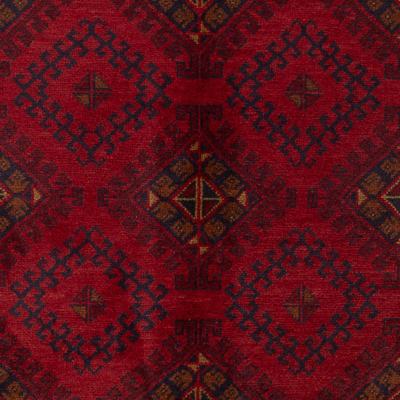 Afghan Rug - Kunduz - 196 x 125 cm - dark red