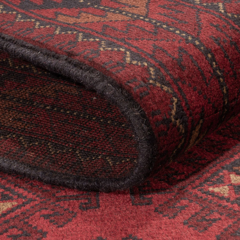Afghan Rug - Kunduz - 196 x 125 cm - dark red