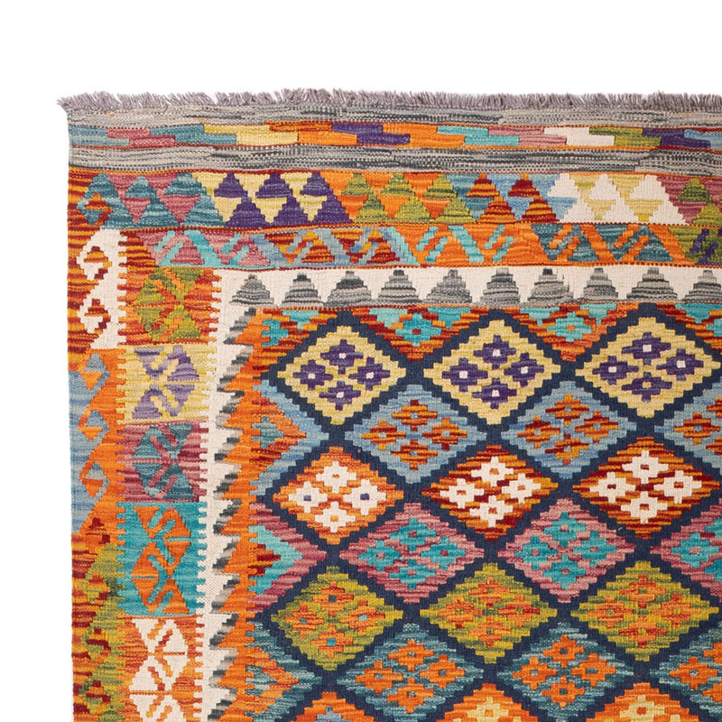 Kelim Rug - Splash - 290 x 199 cm - multicolored