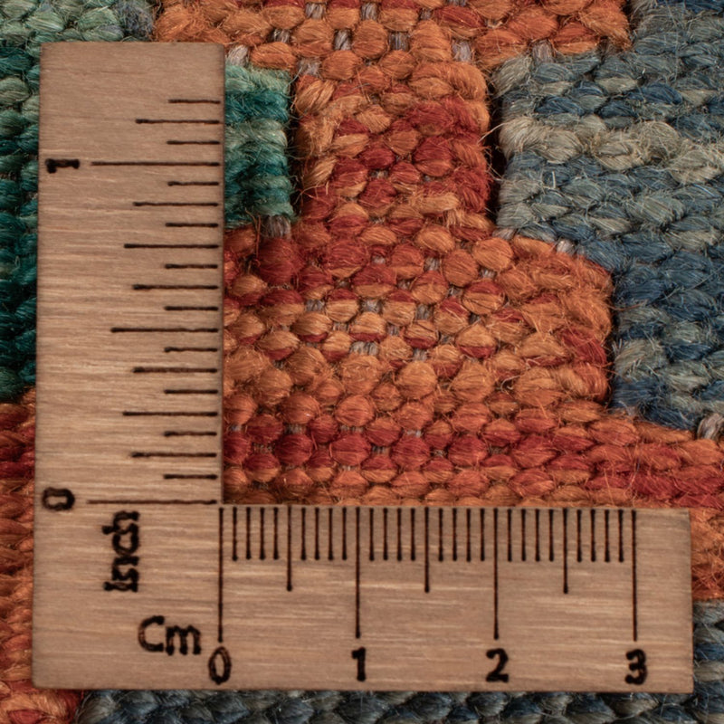 Kelim Rug - Splash - 293 x 210 cm - multicolored