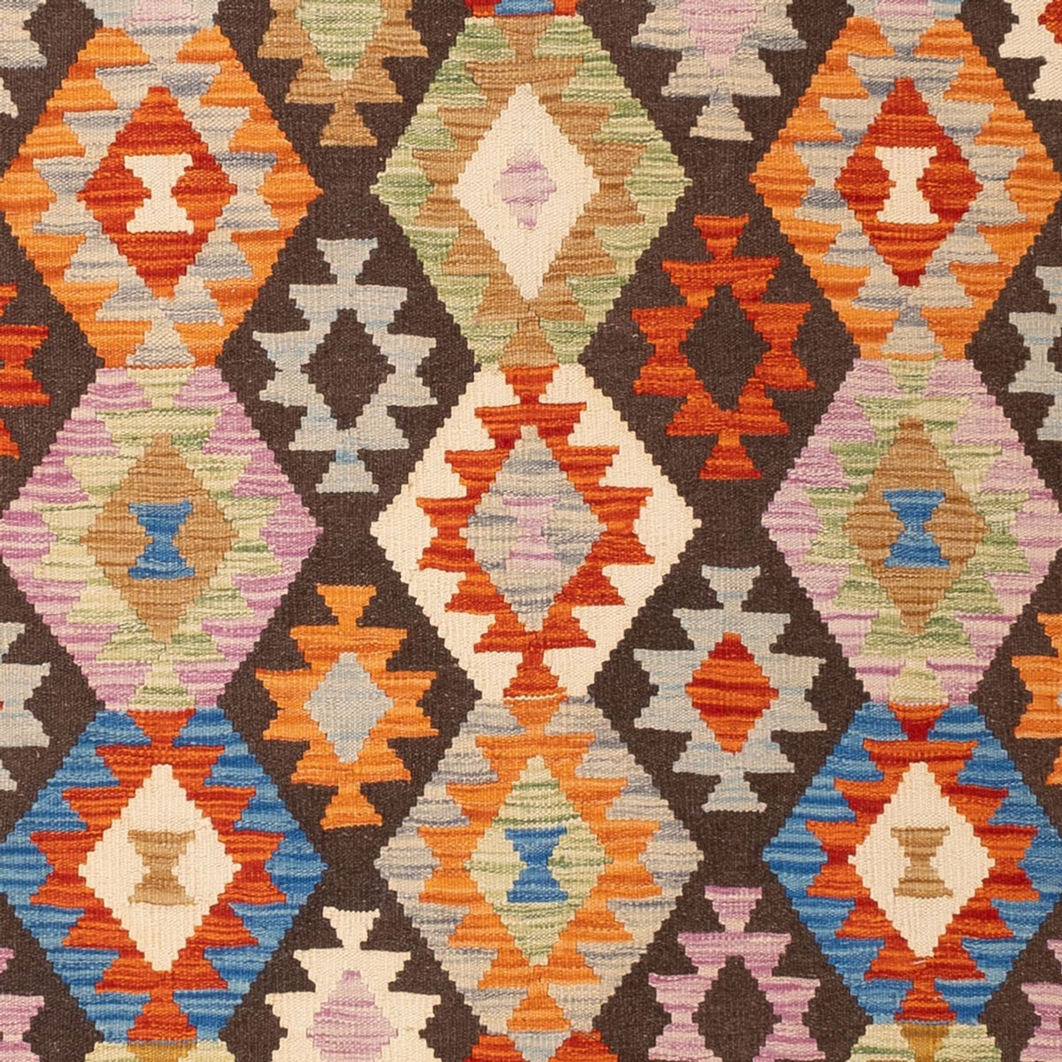 Kelim Rug - Splash - 290 x 204 cm - multicolored