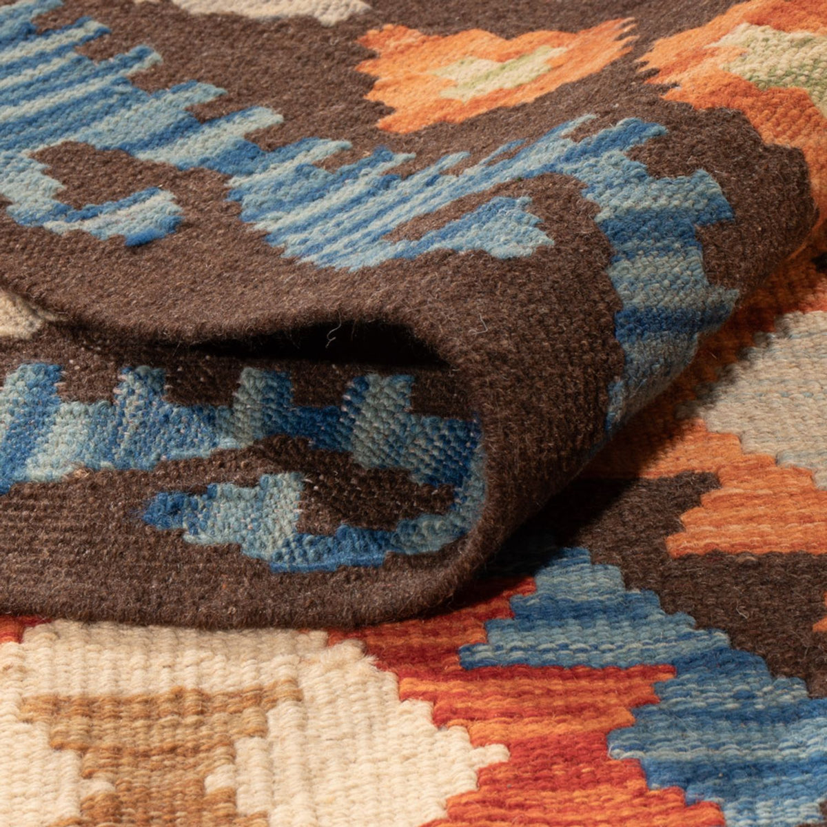 Kelim Rug - Splash - 290 x 204 cm - multicolored