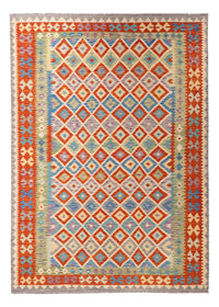 Kelim Rug - Splash - 298 x 208 cm - multicolored