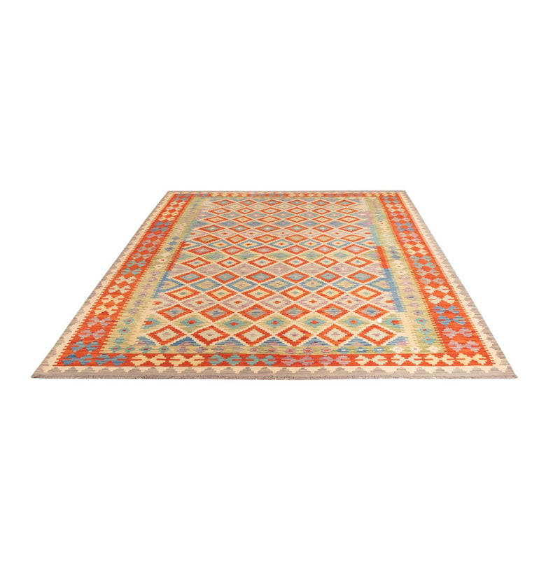 Kelim Rug - Splash - 298 x 208 cm - multicolored