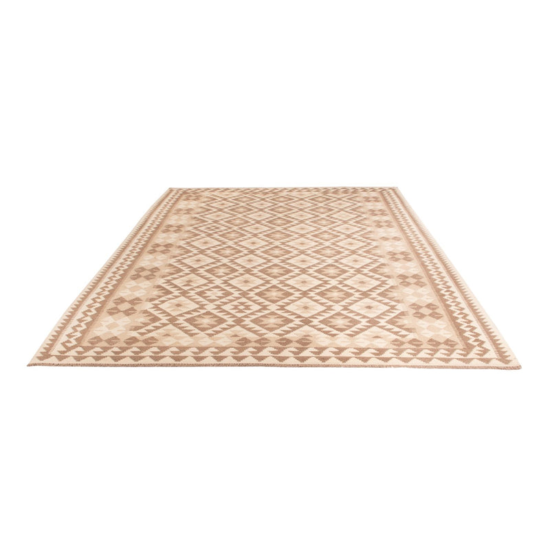 Kelim Rug - Splash - 299 x 207 cm - light grey