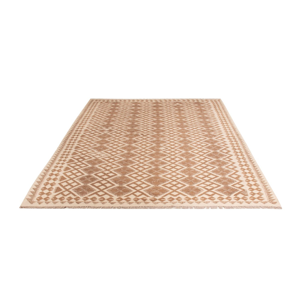 Kelim Rug - Splash - 303 x 206 cm - grey