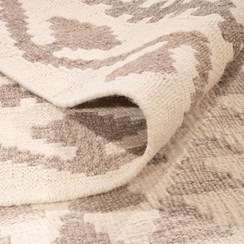 Kelim Rug - Splash - 294 x 208 cm - grey