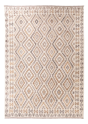 Kelim Rug - Splash - 290 x 199 cm - grey