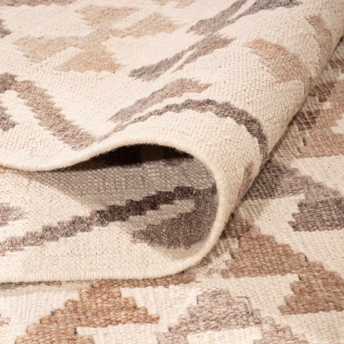 Kelim Rug - Splash - 290 x 199 cm - grey