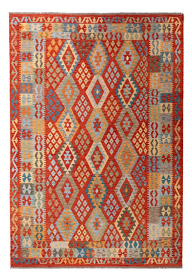 Kelim Rug - Splash - 304 x 202 cm - multicolored