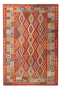 Kelim Rug - Splash - 304 x 202 cm - multicolored